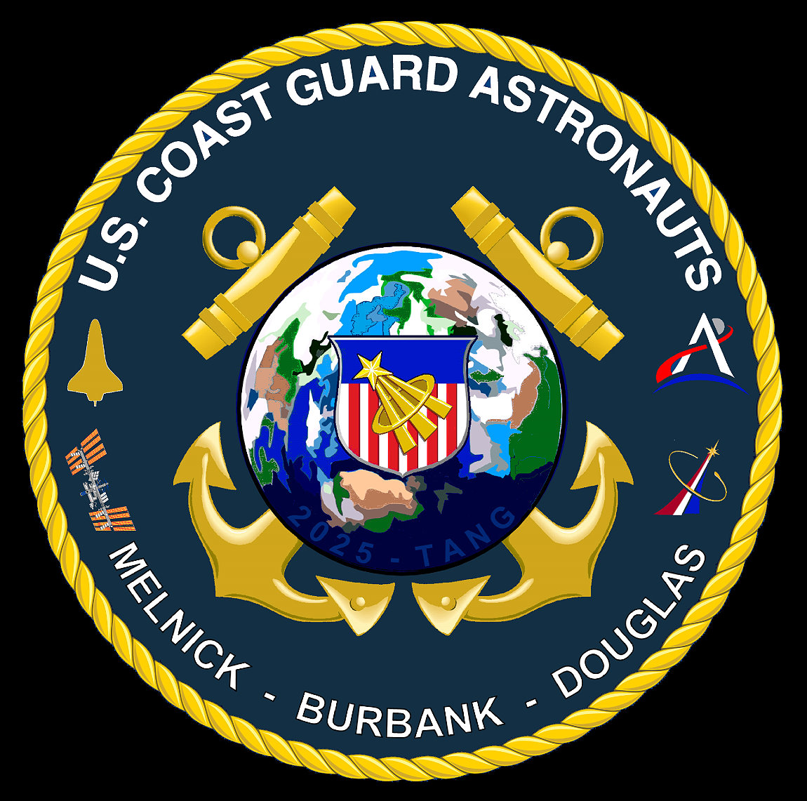 Patch of U.S. Coast Guard Astronauts