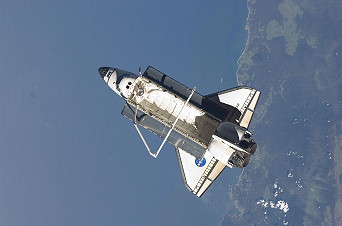 Abflug von STS-130