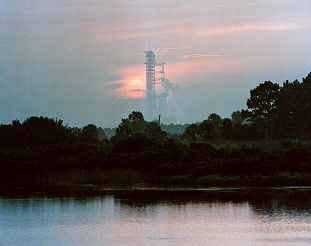 Skylab 4 auf der Startrampe