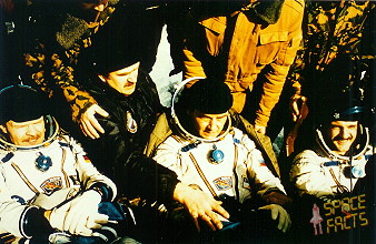 Soyuz TM-24 recovery