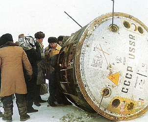 Soyuz TM-3 recovery
