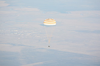 Soyuz TMA-12 landing