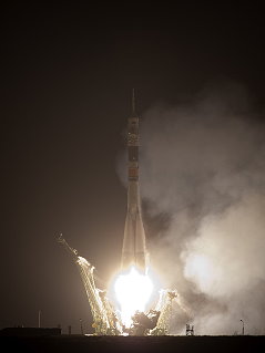 Soyuz TMA-17 launch