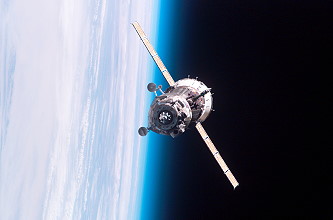 Ankunft von Sojus TMA-6 an der ISS