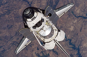 STS-121 in orbit