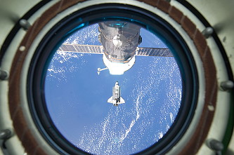 STS-133 im Orbit