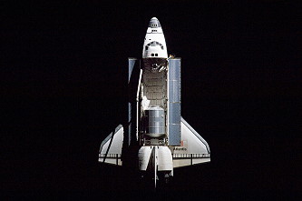 STS-135 in orbit