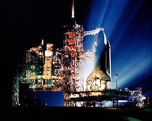 STS-3 auf der Startrampe