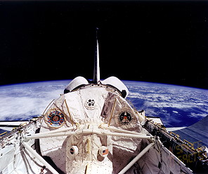 STS-55 in orbit