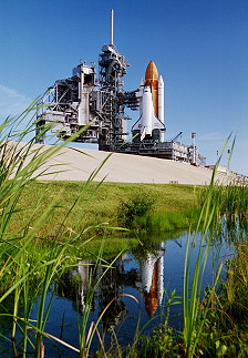 STS-68 on launch pad