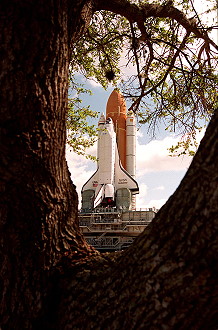 STS-77 rollout