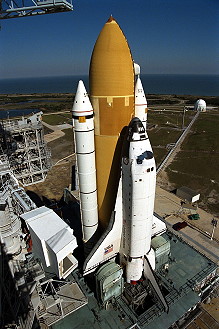 STS-89 on launch pad