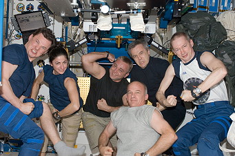 traditionelles Bordfoto ISS-21