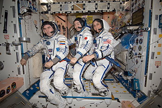 Crew Soyuz TMA-05M onboard ISS