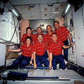 traditionelles Bordfoto STS-101