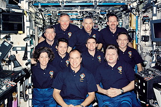 traditionelles Bordfoto STS-110