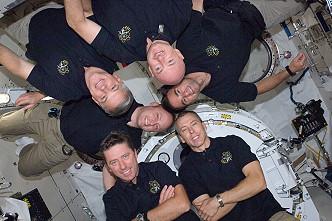 traditionelles Bordfoto STS-134