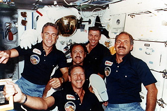 traditionelles Bordfoto STS-51I