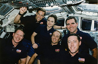 traditional in-flight photo STS-52
