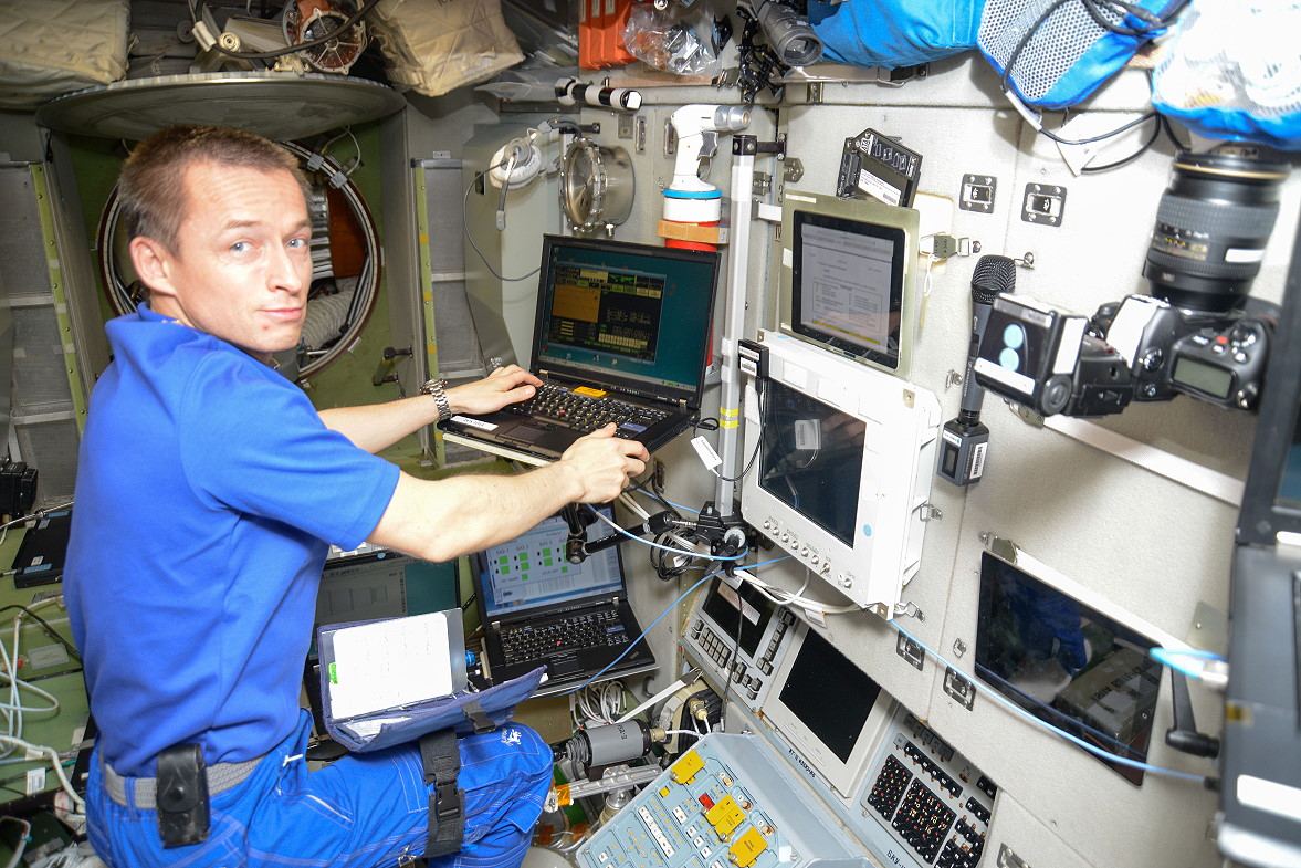 Ryzhikov onboard ISS