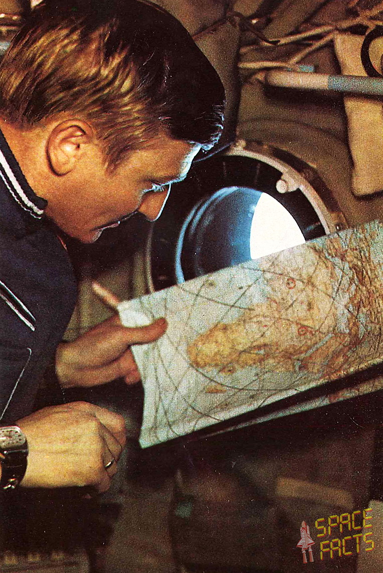 an Bord von Soyuz 30