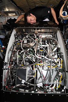 Leben an Bord der ISS