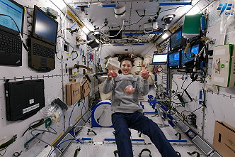 life onboard Tiangong