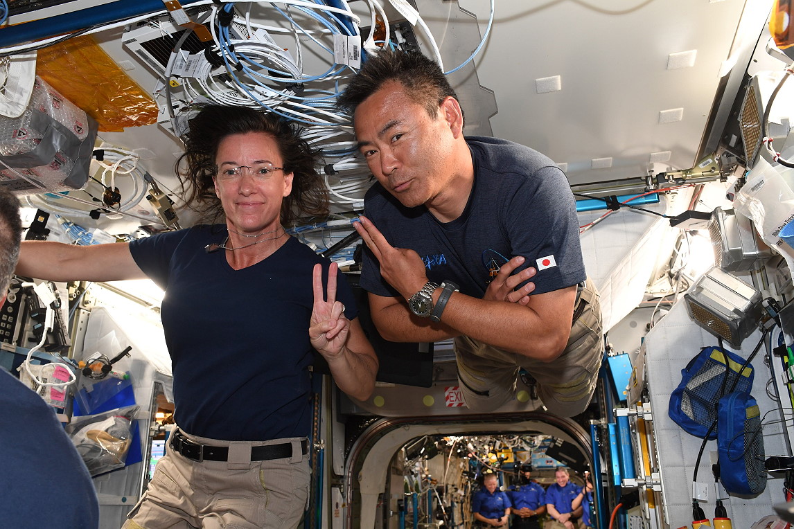 Leben an Bord der ISS