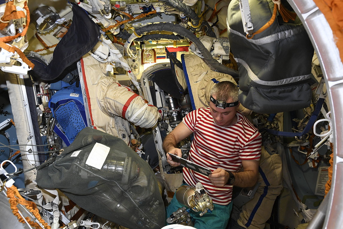 Leben an Bord der ISS