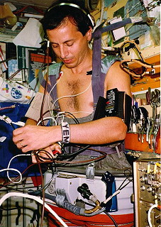 Leben an Bord der Mir