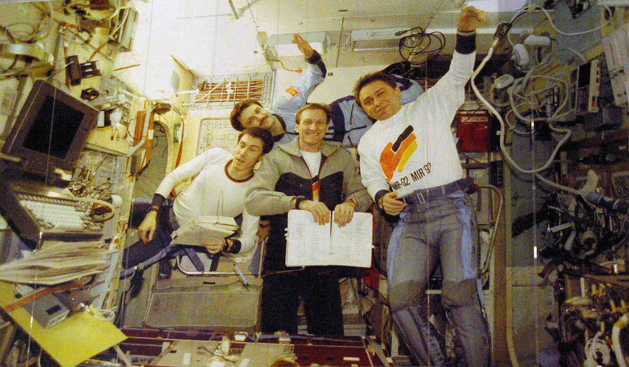 Leben an Bord der Mir