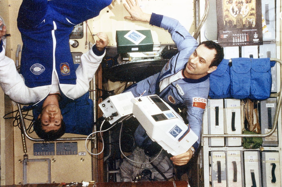 Leben an Bord der Mir