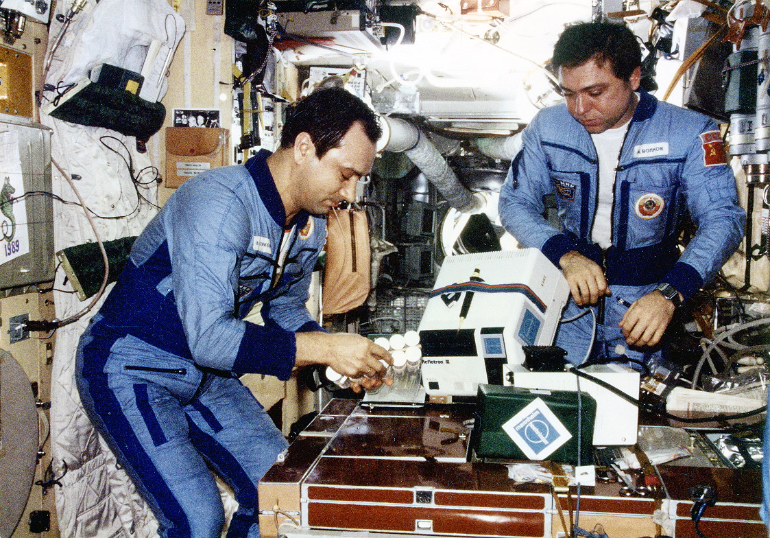 Leben an Bord der Mir