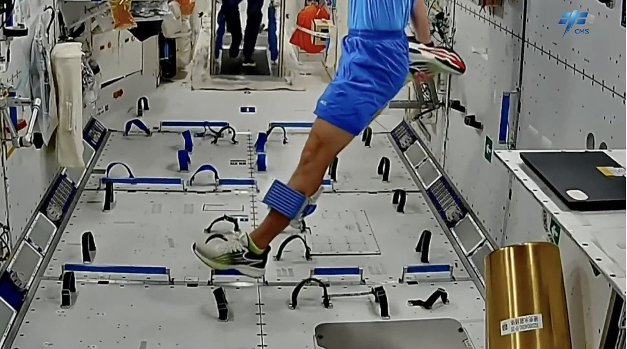 Leben an Bord von Tiangong