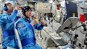 Leben an Bord von Tiangong