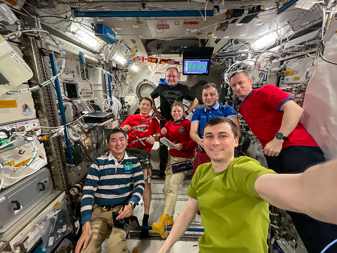 life onboard ISS