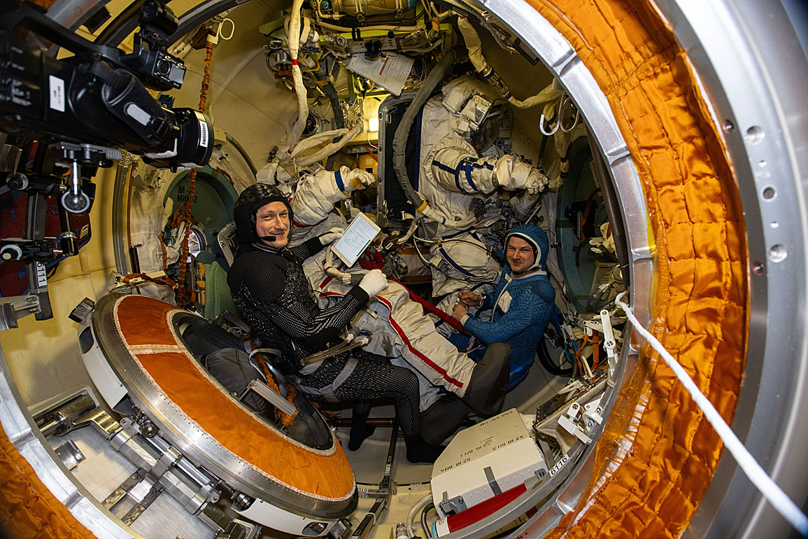 Leben an Bord der ISS