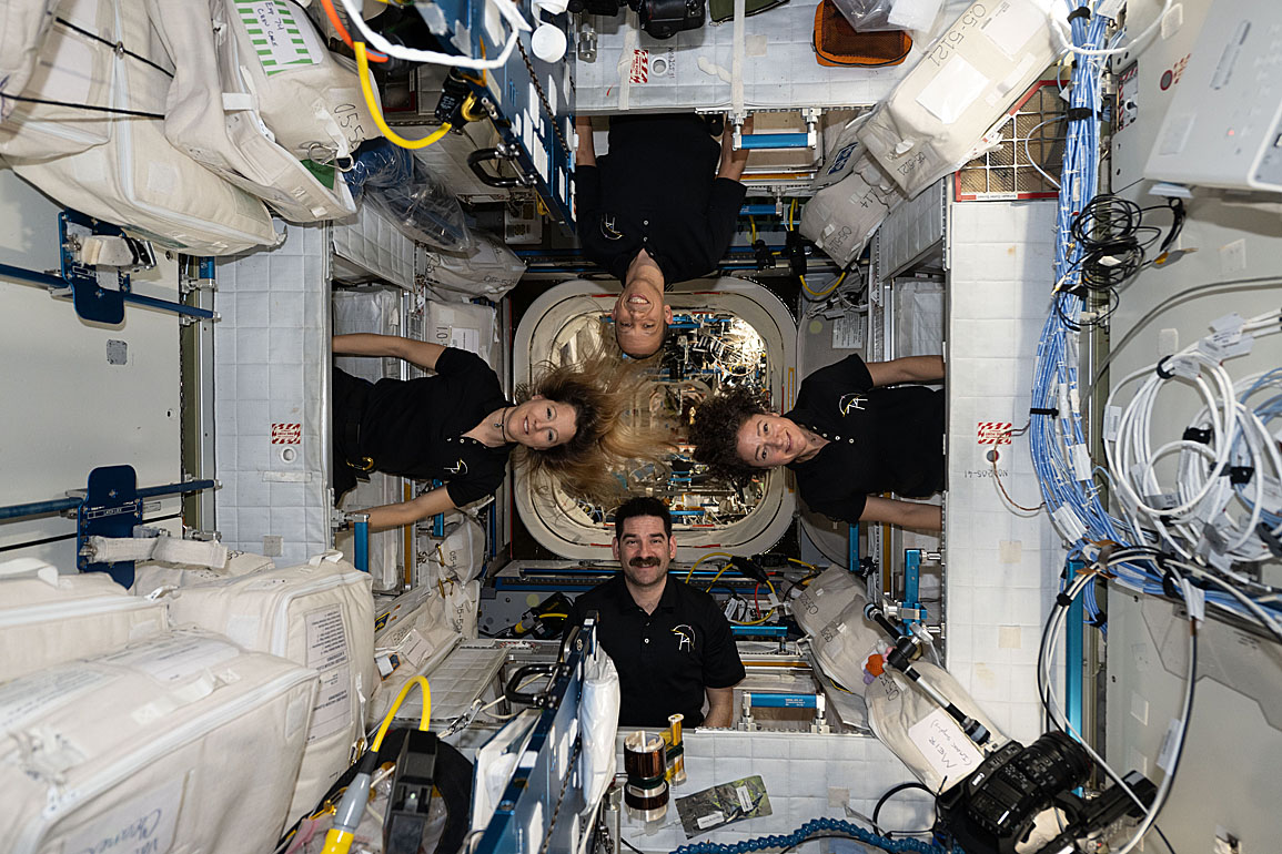 Leben an Bord der ISS