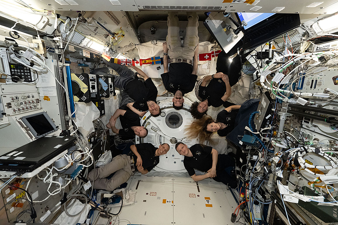 Leben an Bord der ISS