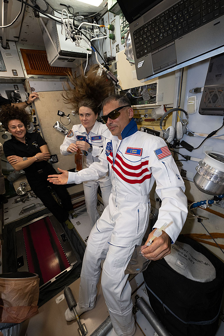 Leben an Bord der ISS