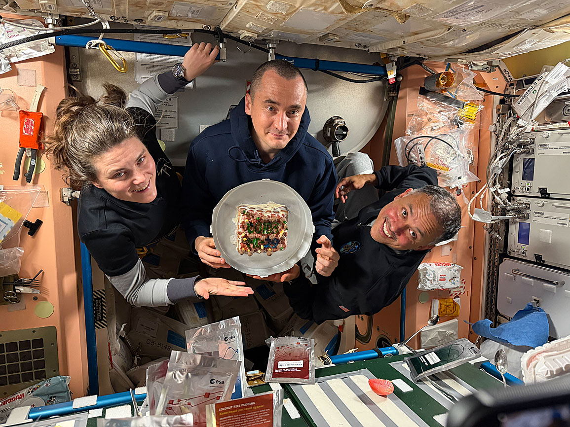 Leben an Bord der ISS
