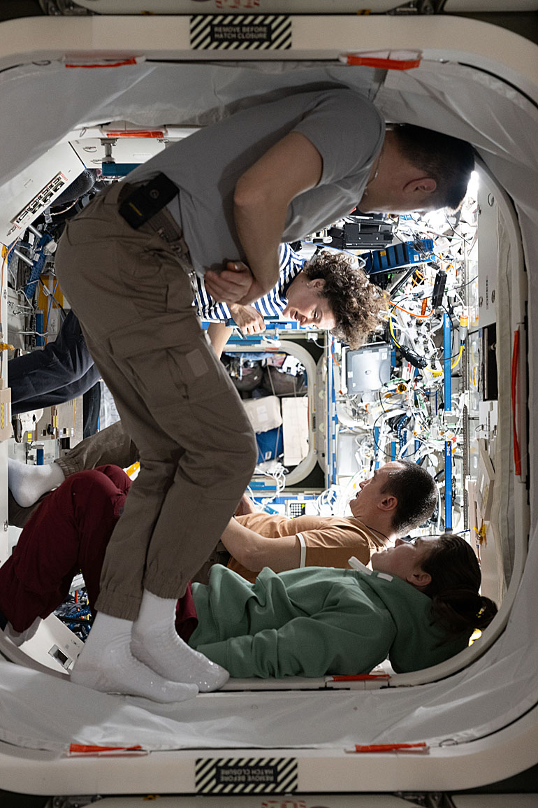 Leben an Bord der ISS