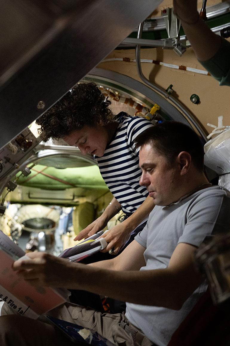 Leben an Bord der ISS