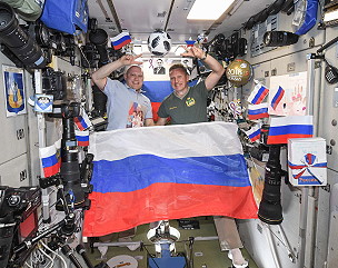 Leben an Bord der ISS