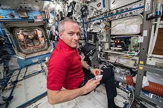 David Saint-Jacques onboard ISS
