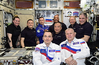 ISS-64 ist eine 10-Personen-Crew
