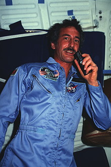 Hoffman an Bord des Shuttle