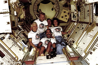 Leben an Bord des Spacelab