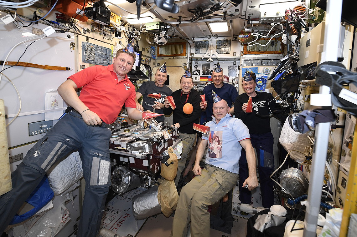 life onboard ISS