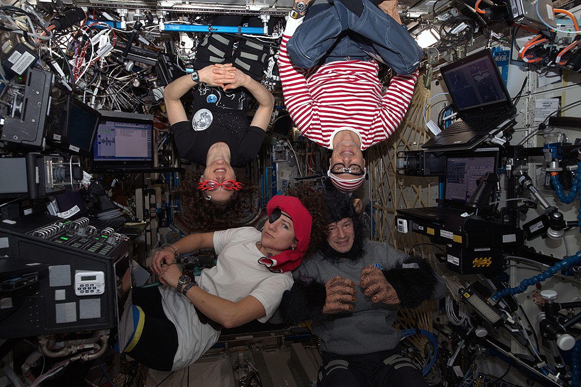 Leben an Bord der ISS